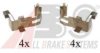 DAIHA 4741226000 Accessory Kit, disc brake pads